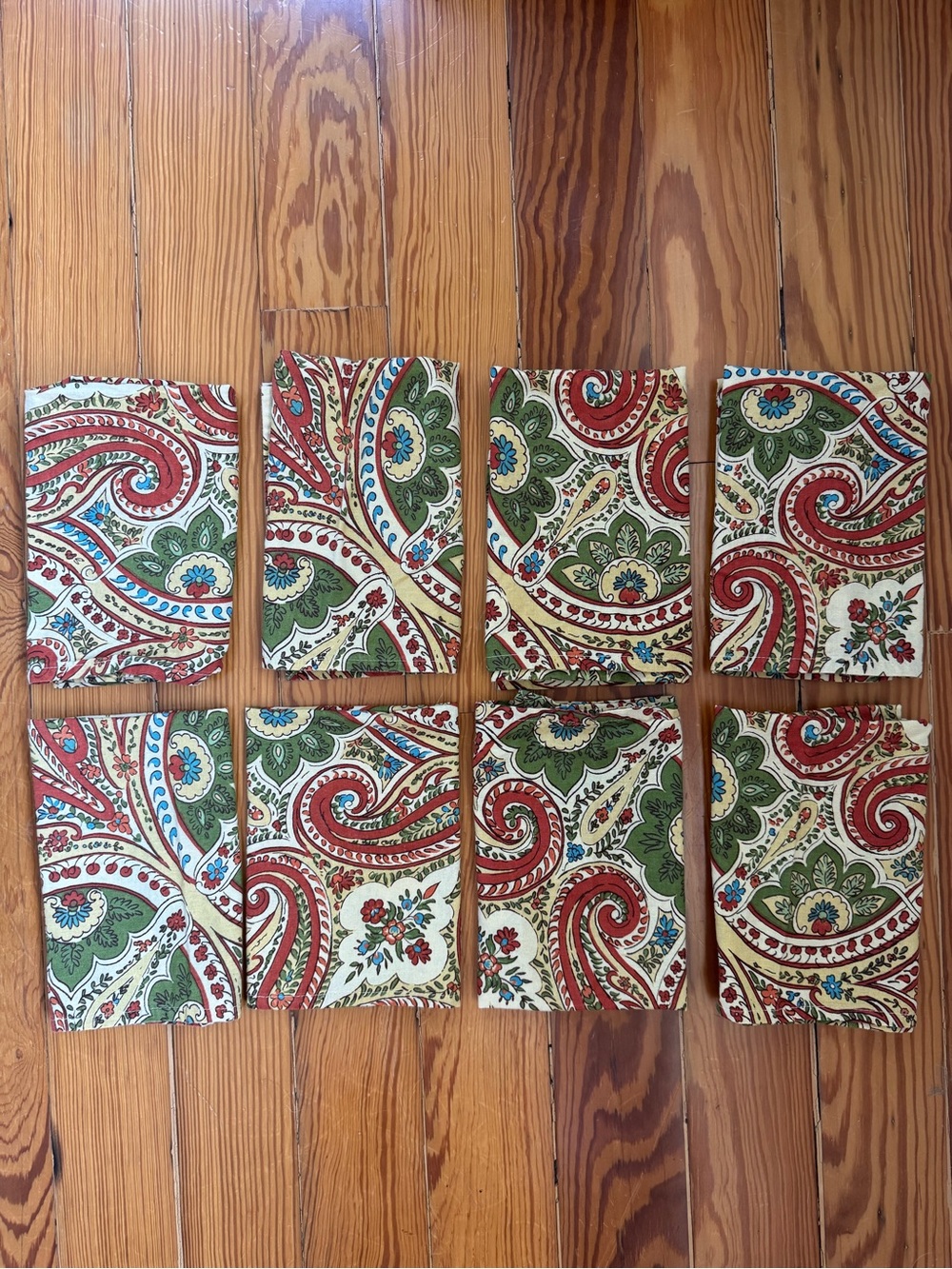 April Cornell Paisley Napkins